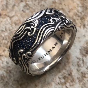 David Yurman Sapphire Waves Band